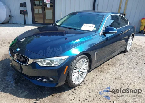 2014 BMW 428I from USA, damaged, VIN WBA3N3C55EF711749